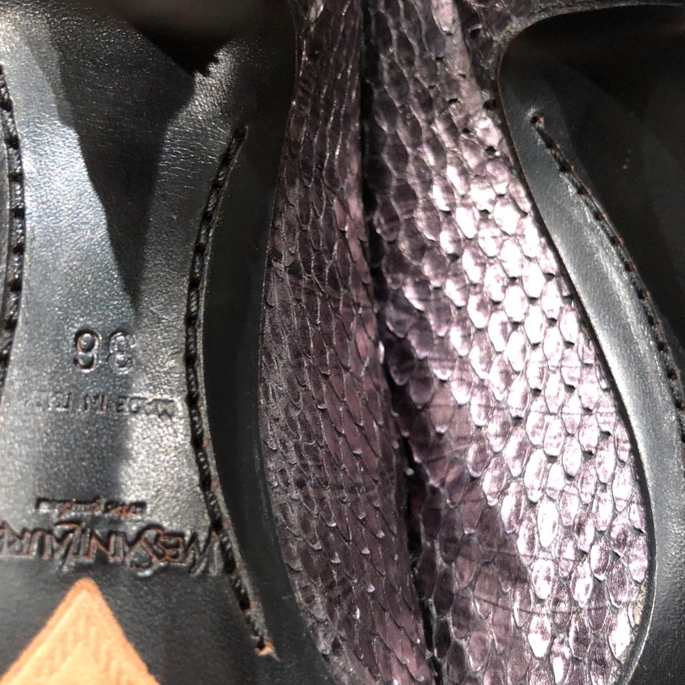 Ysl Python Heels In Excellent Condition - image 5